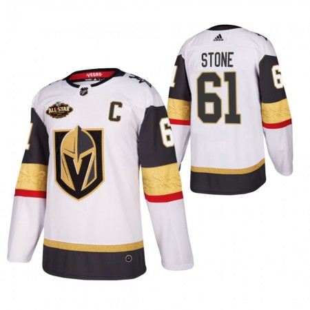 Pánské Hokejový Dres Vegas Golden Knights Mark Stone 61 2022 NHL All-Star Bílý Authentic